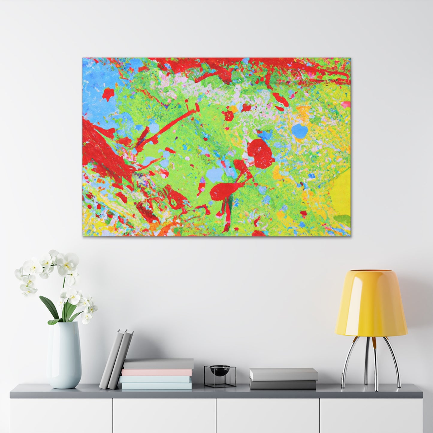 "Early Morning Foggy Rio Vista" - Abstract Canvas