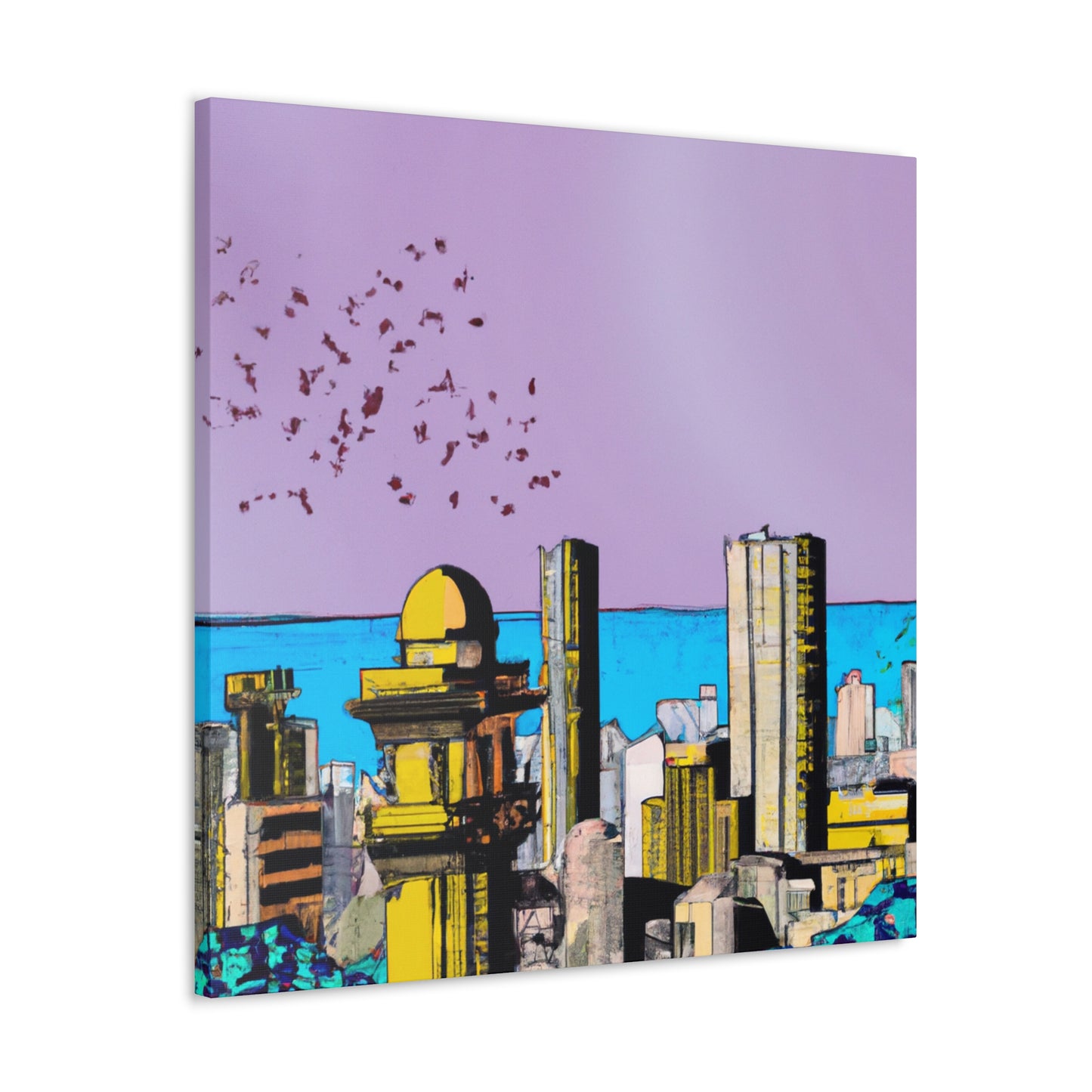 Kathmandu Peak - Destination India - Canvas