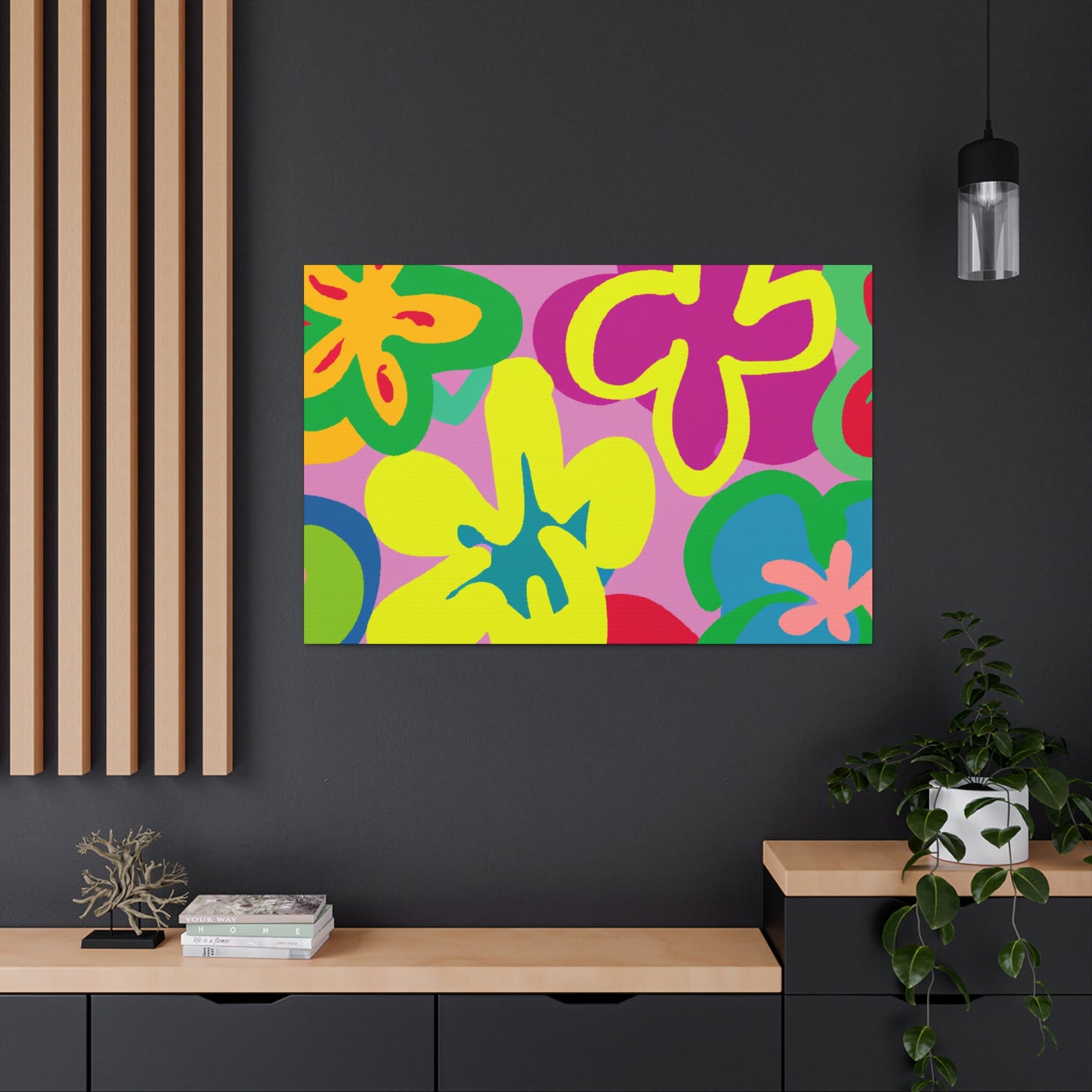The Petal Perfume: A Fragrance of Floral Serendipity - Canvas