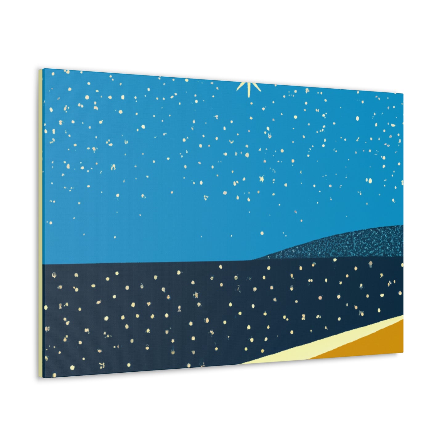 "Carnival Colors- Midcentury" - Canvas