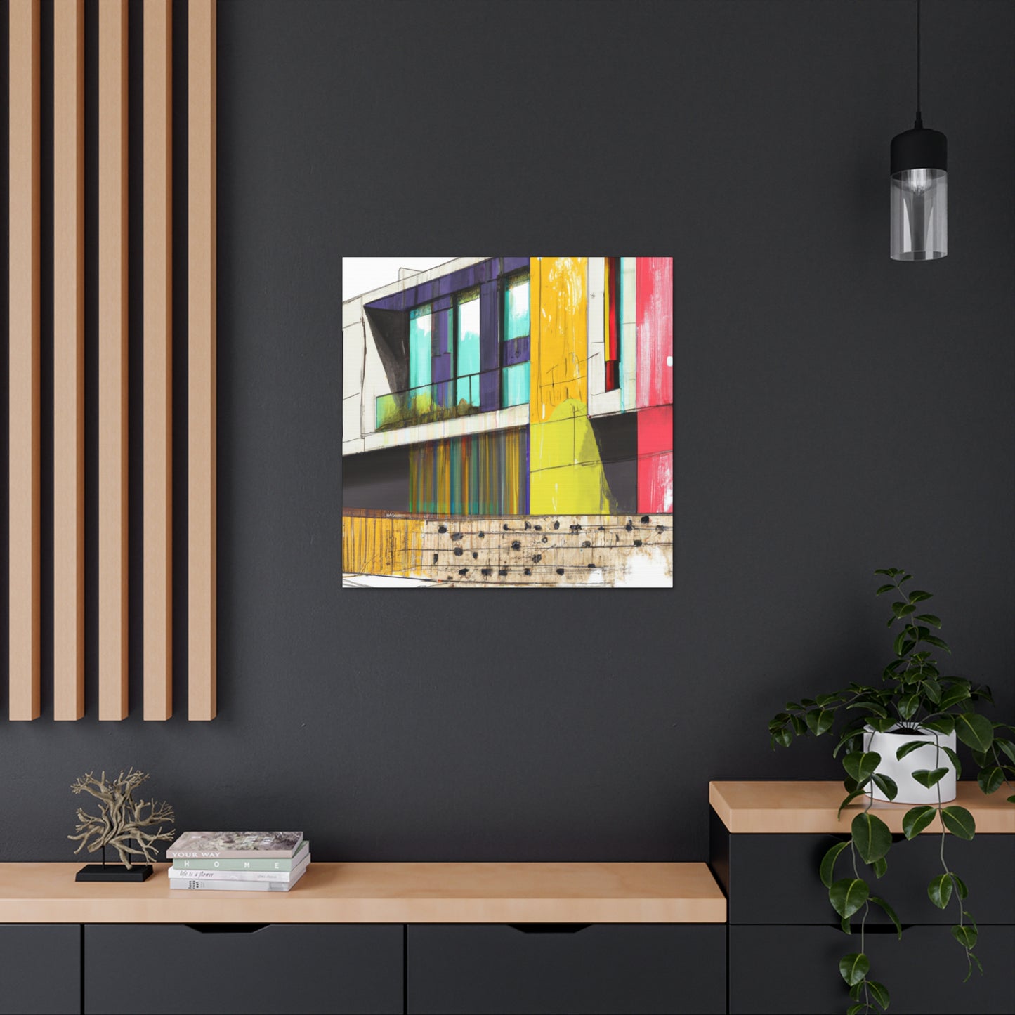 Philipa Gustauf - Canvas - Architectural