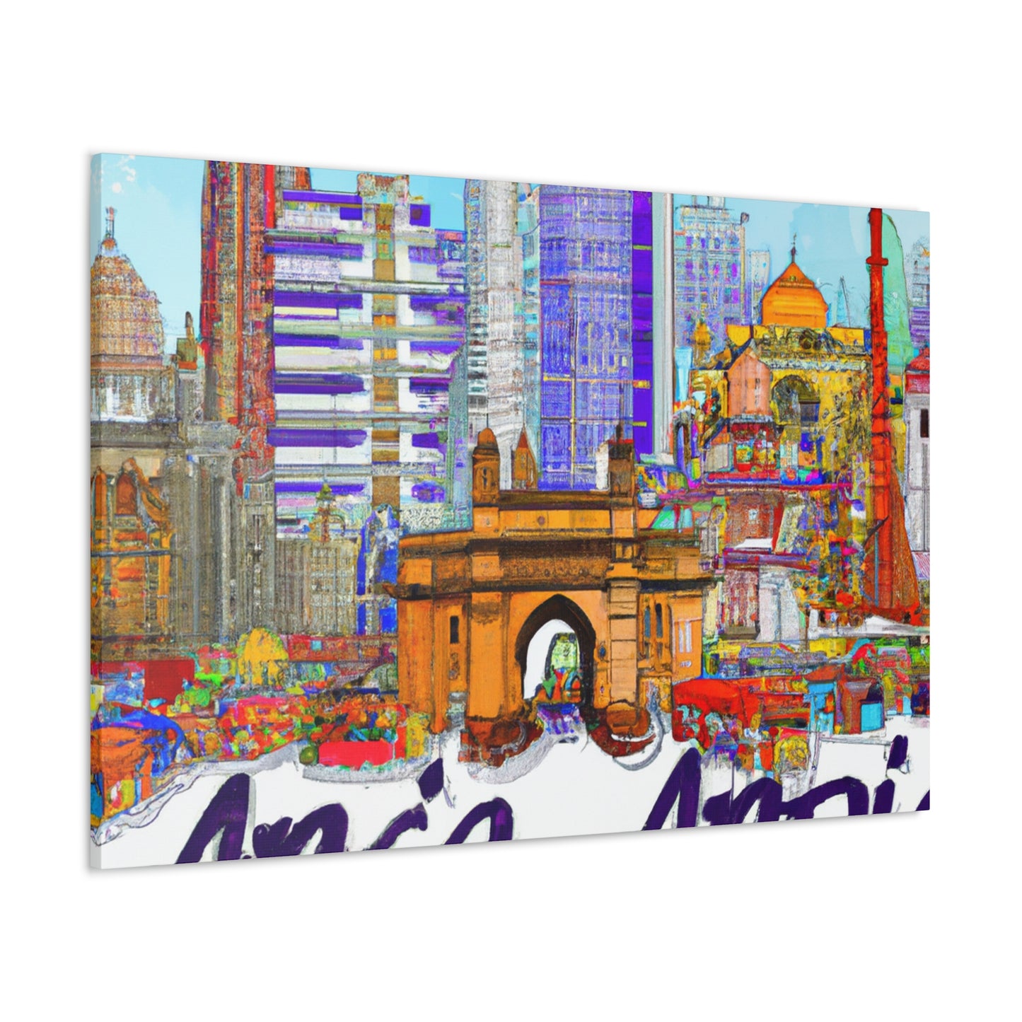 Taj Mahal - Destination India - Canvas