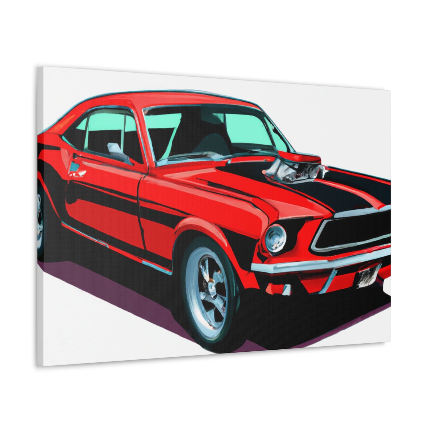 Roaring Roadster - Automobile - Canvas