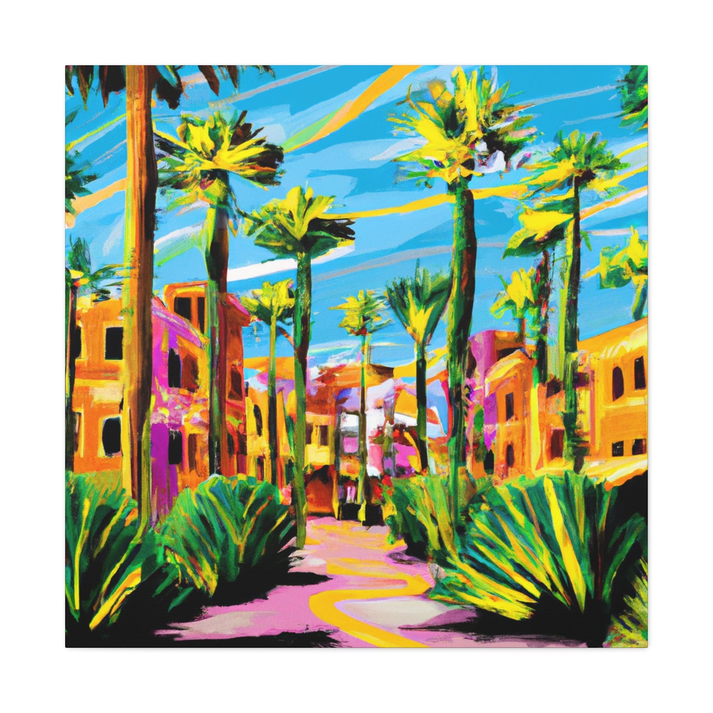 Sahara-Architectural - Canvas