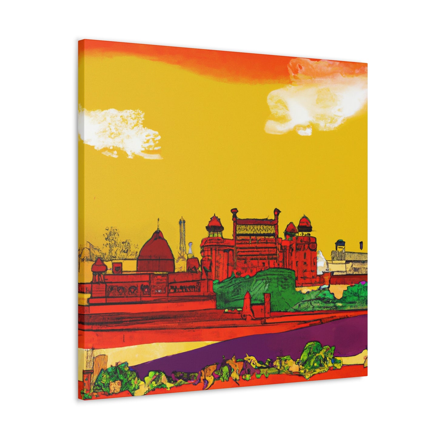 Kashmir Shores - Destination India - Canvas