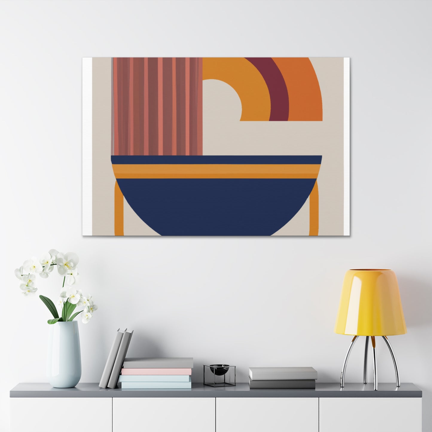 Fluffy Spikesquirrel - Midcentury Canvas