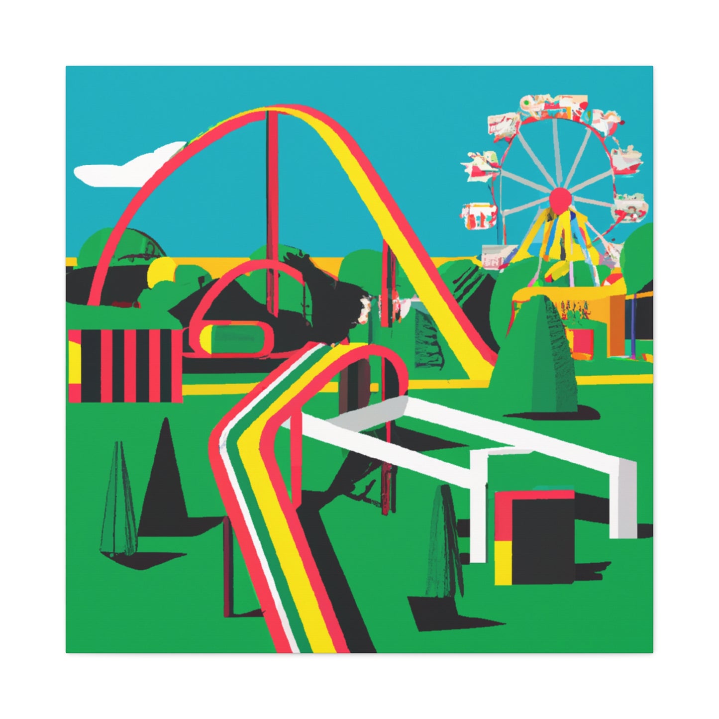 Tickety Splat - Amusement - Canvas