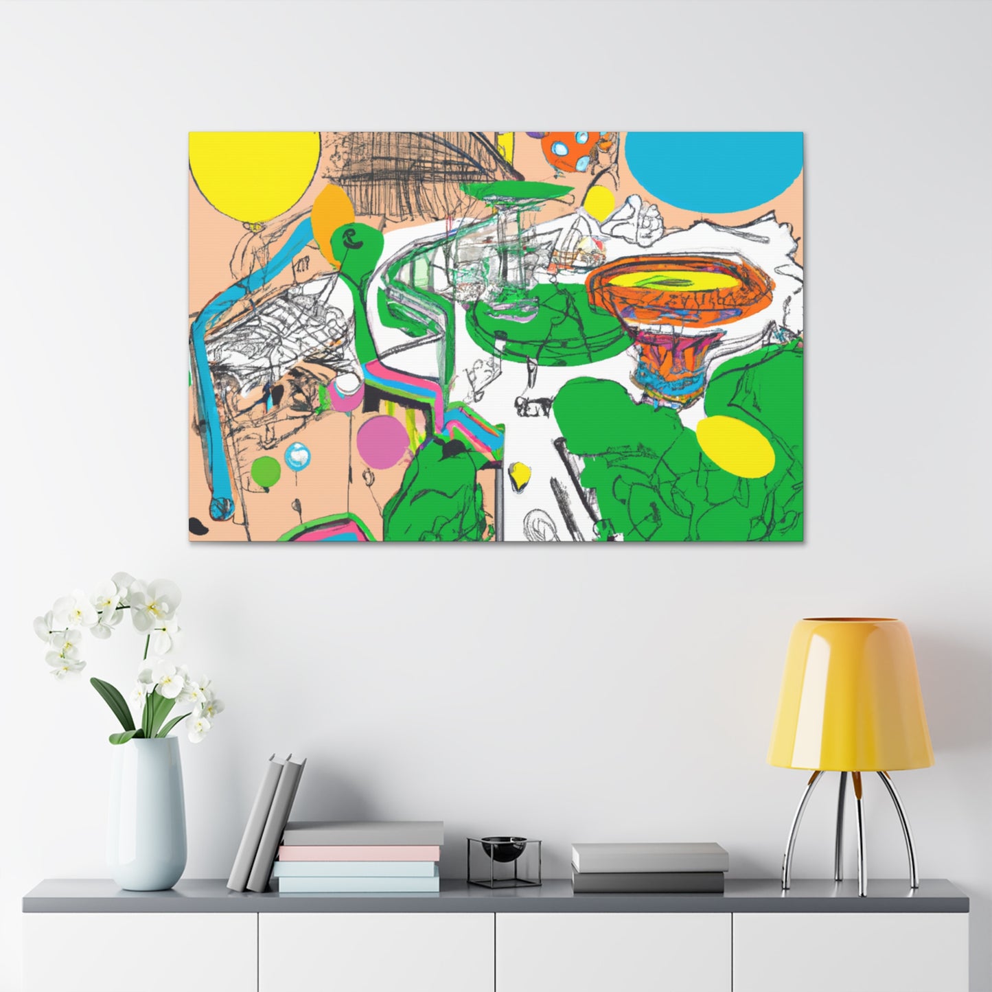 Florafantasia - Landscape - Amusement - Canvas