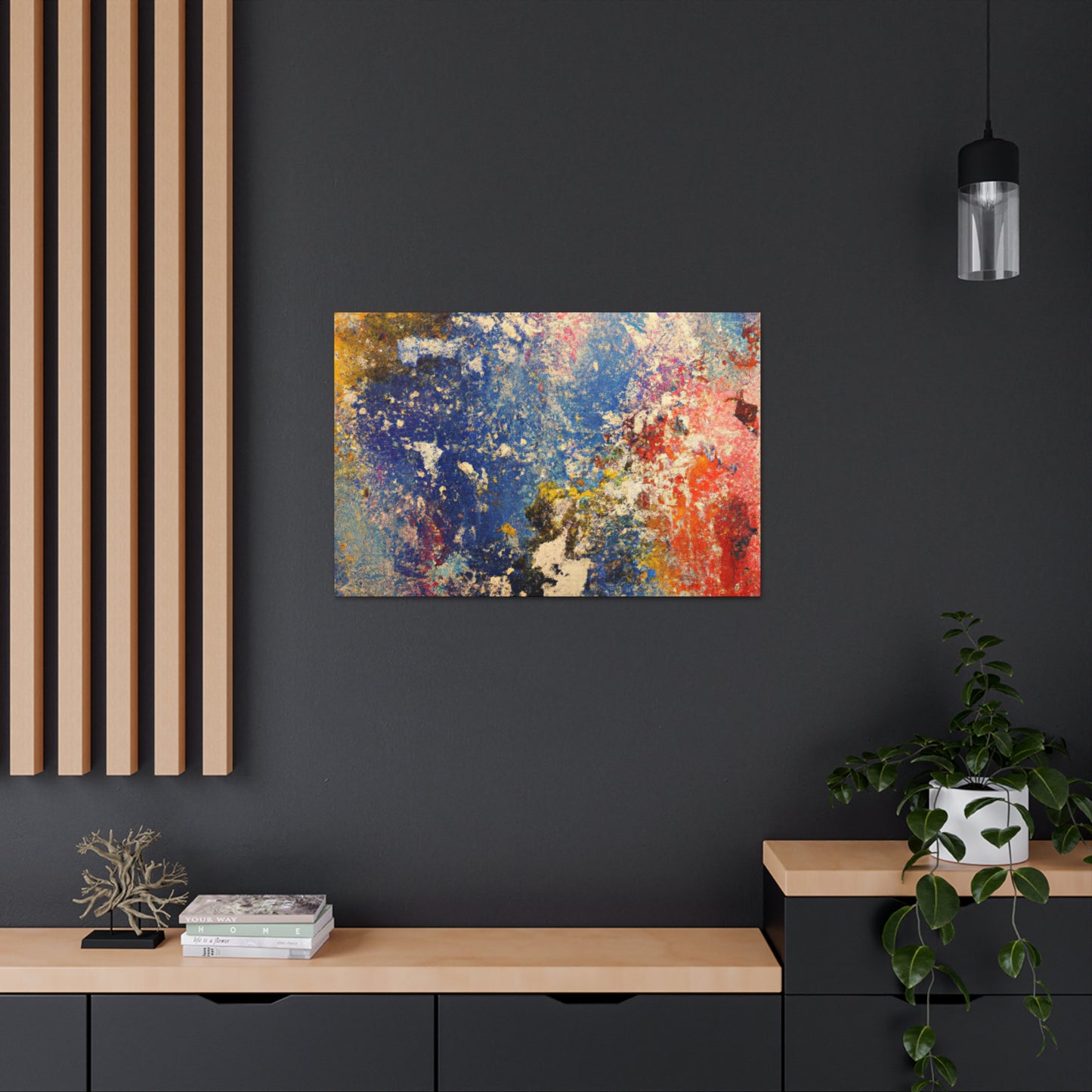 Intergellactic- Abstract Canvas