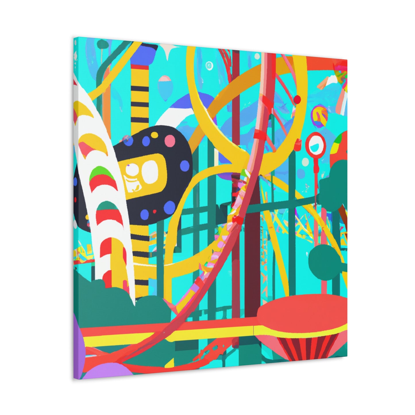 Funtastic Falls - Amusement - Canvas
