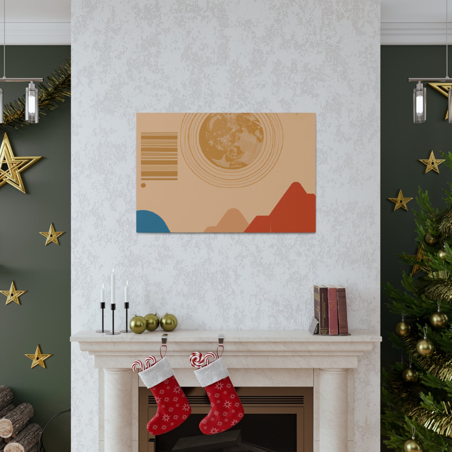 Earthy - Midcentury Canvas