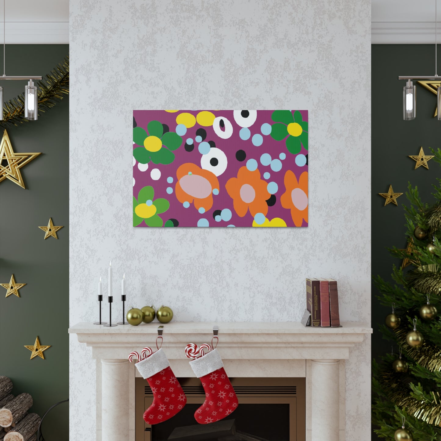 "Floral Fantasia" - Floral Canvas