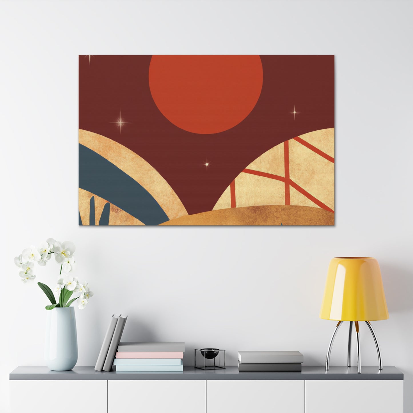 Faded Funk - Midcentury - Canvas