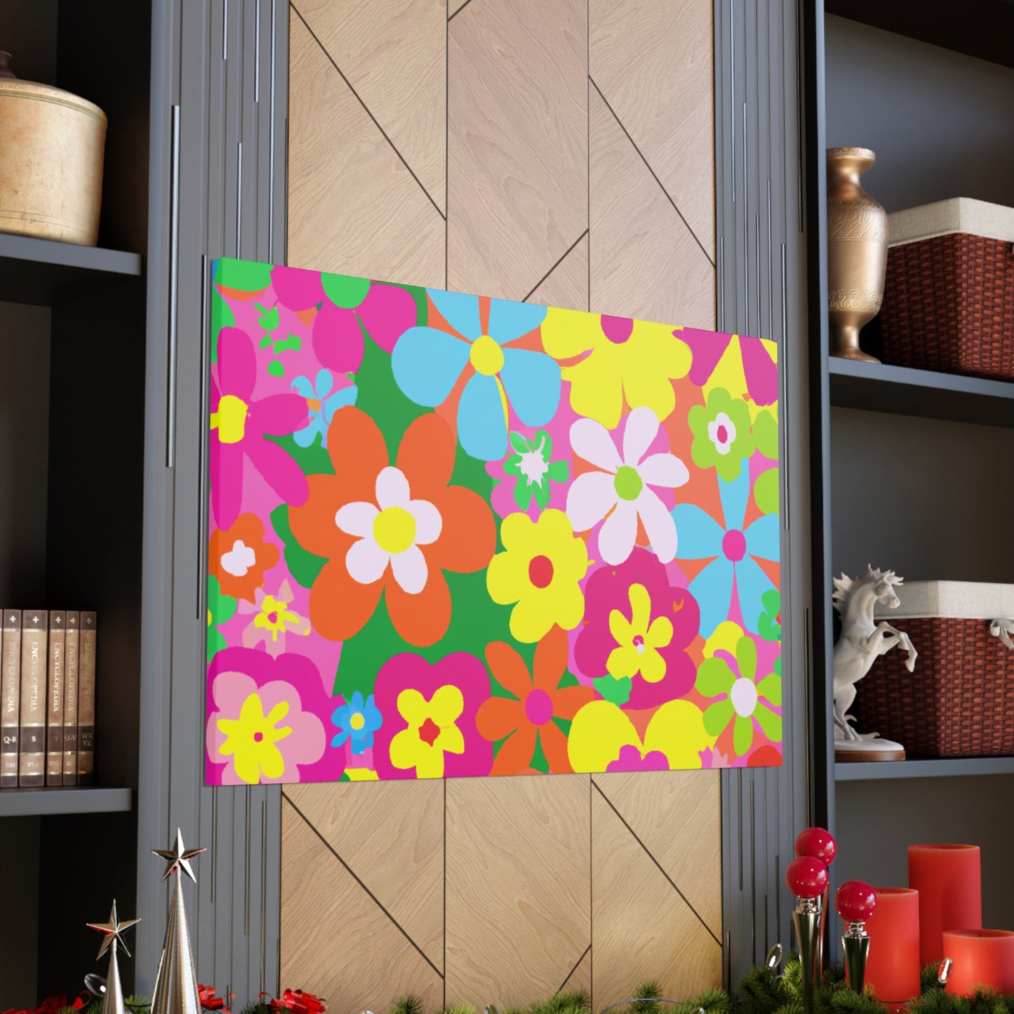 "Creating a Bouquet of Blooms: A Floral Adventure" -Floral Canvas