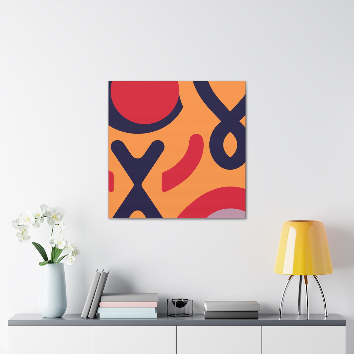 Elemental Splendor - Midcentury - Canvas