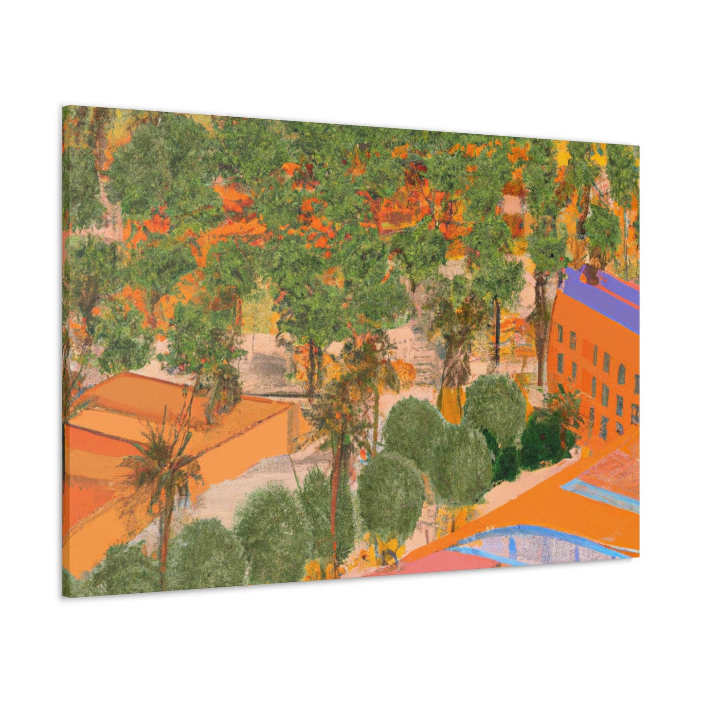 Desert Mirage - Architectural - Canvas