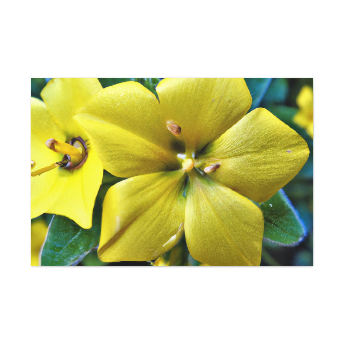 "Garden Wreath" - Canvas - Floral