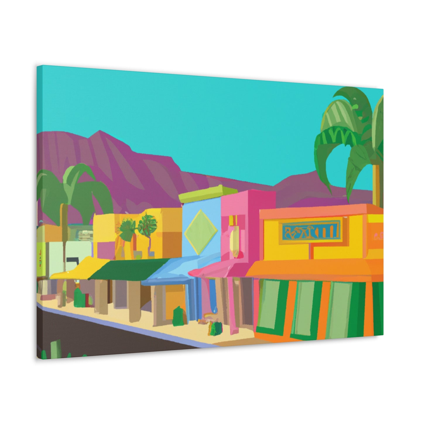 Oasis Delifice - Architectural - Canvas