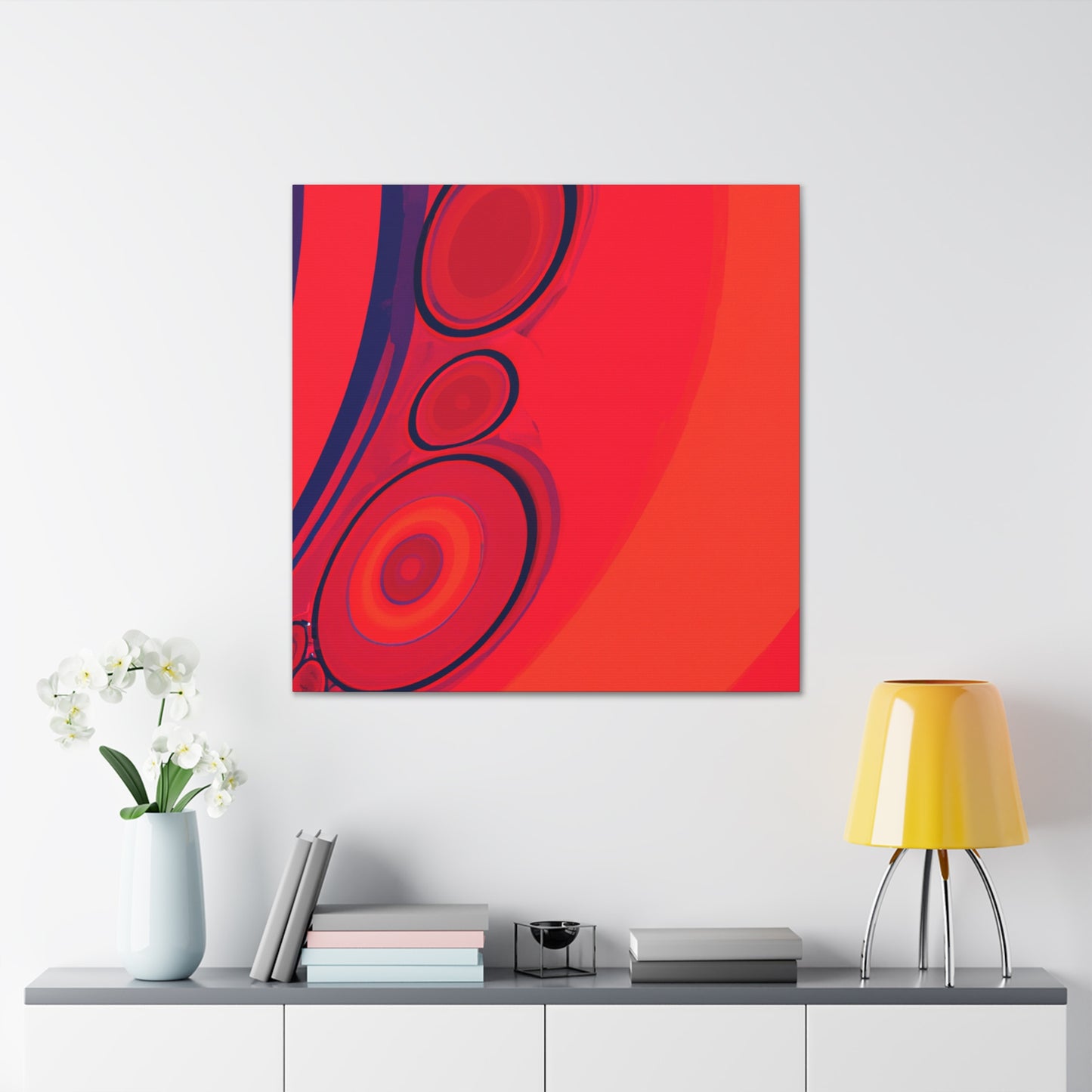Aqua-Glimmer - Abstract - Canvas
