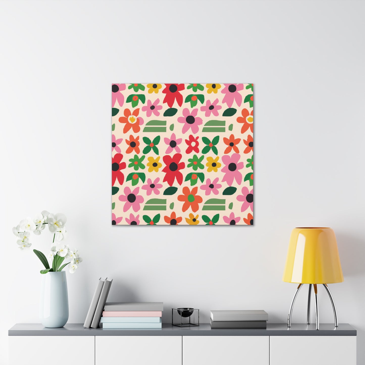 Posy Paradise - Floral - Canvas