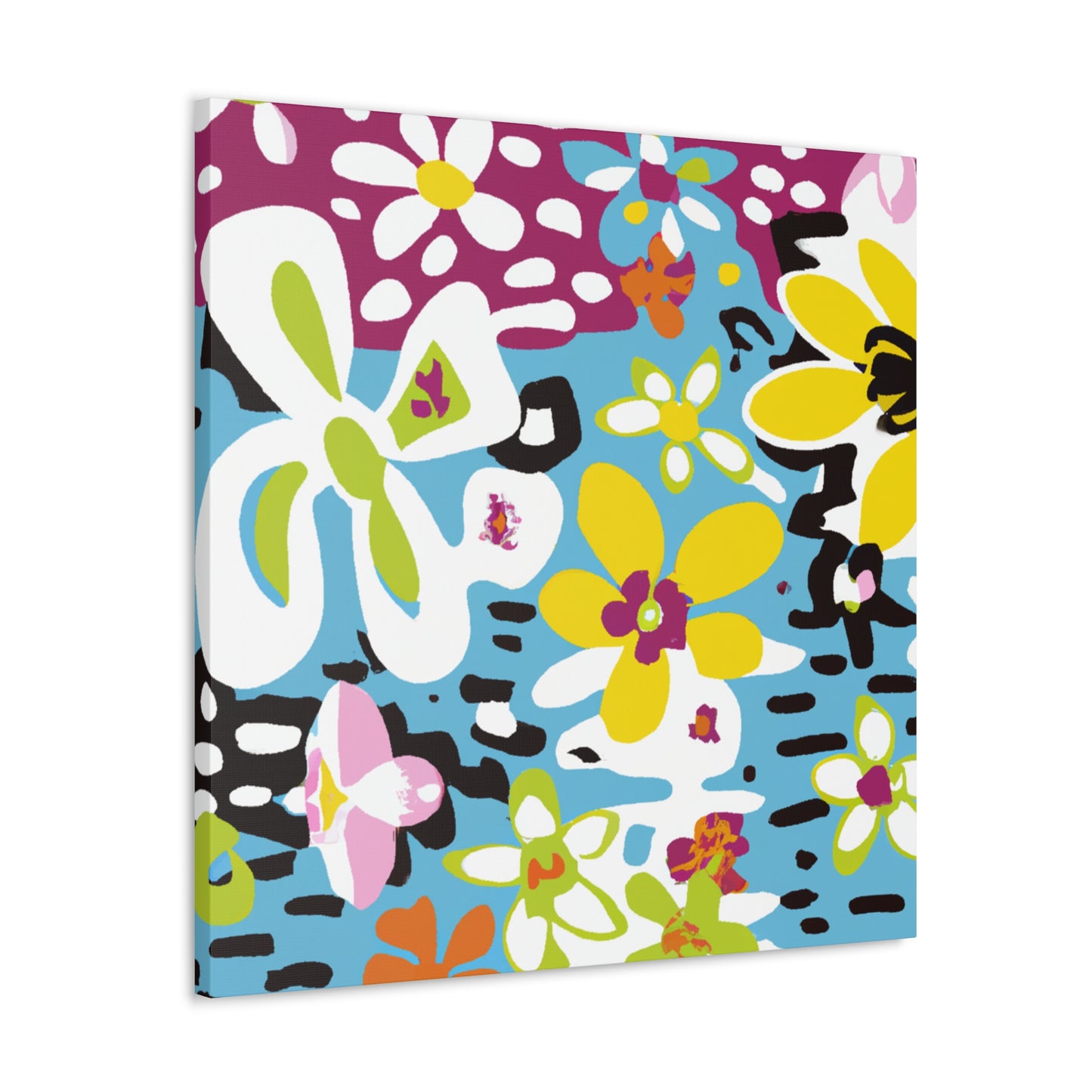'The Petal Palooza' - Floral Canvas