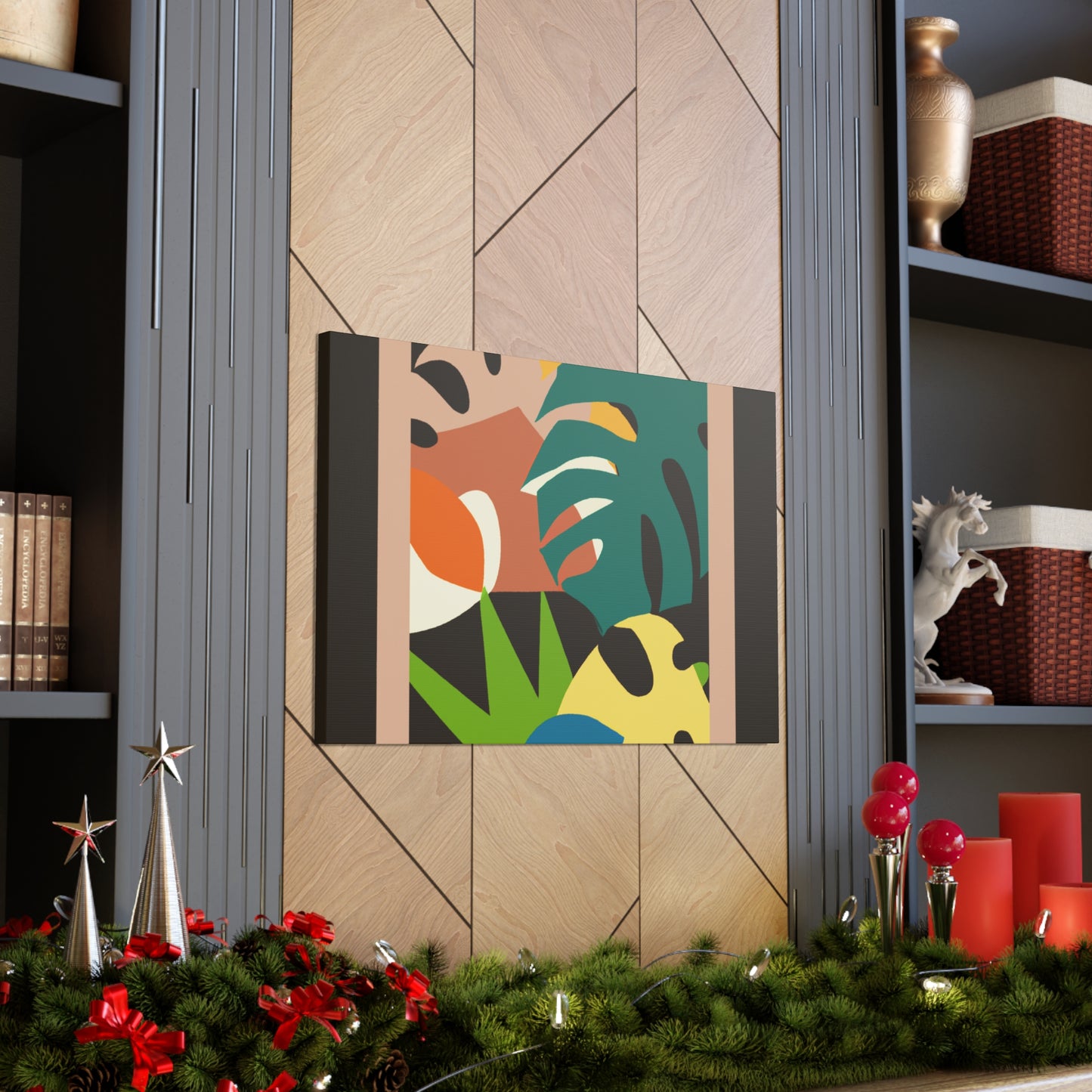Flufftail Squirreldeer - Midcentury Canvas