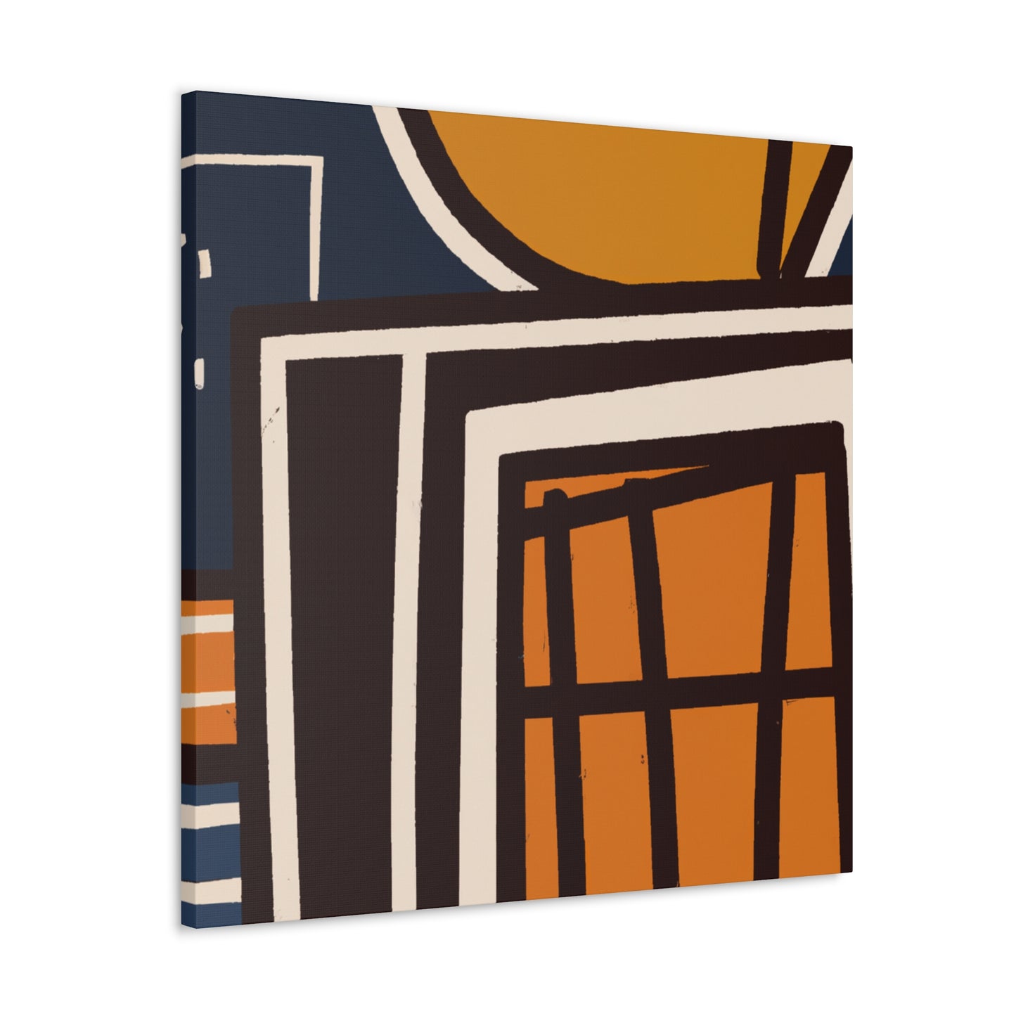 Edgy - Midcentury Canvas