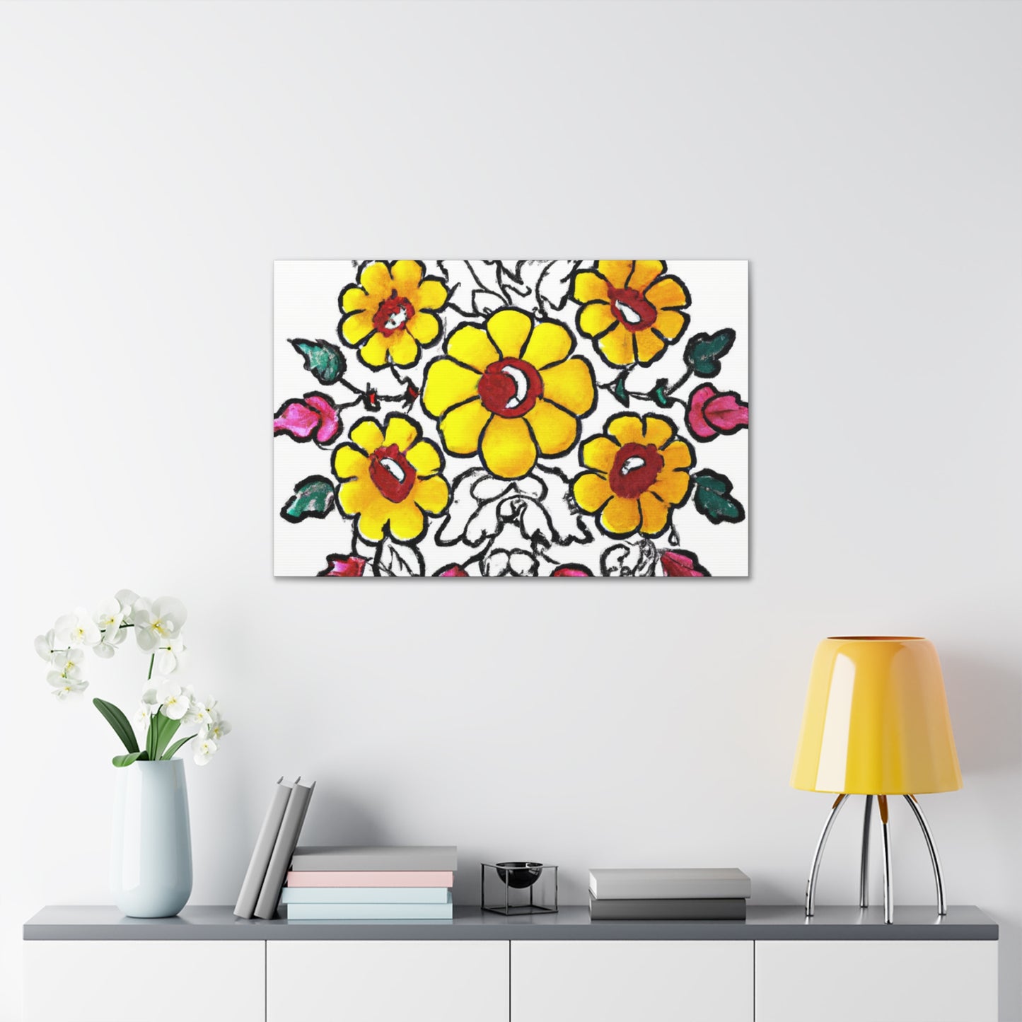 Aurora-Floral - Canvas