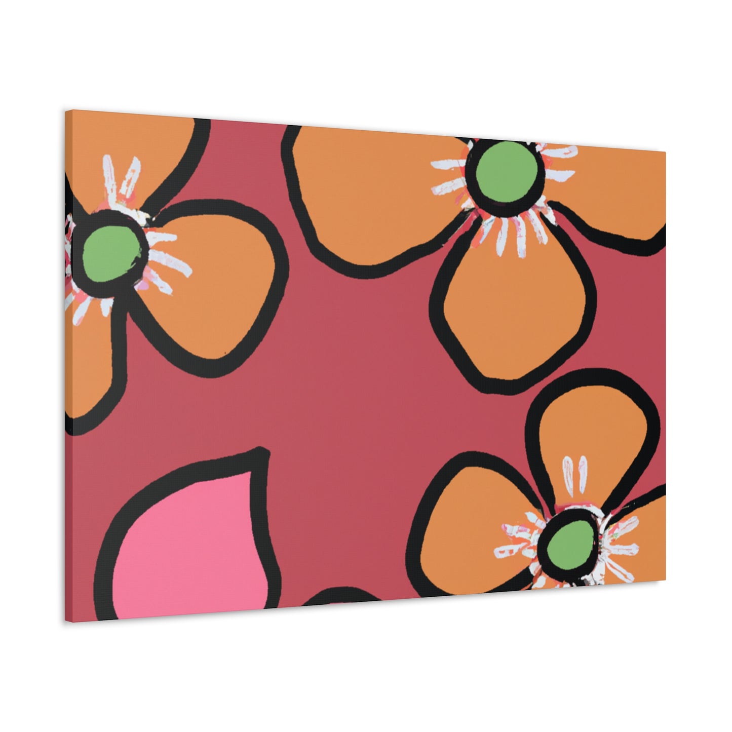 Blossomy - Floral - Canvas