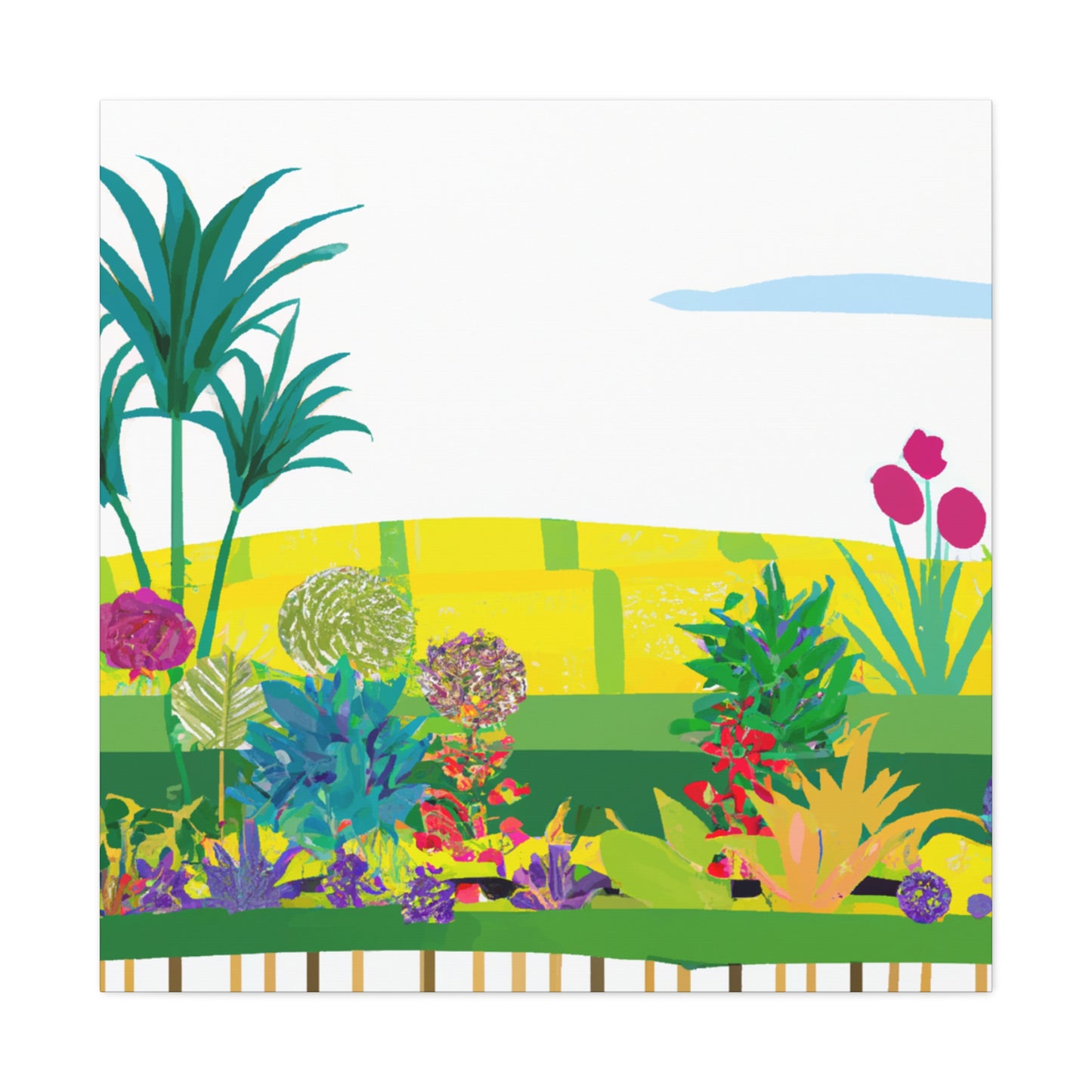 Flowerway- Landscape - Canvas