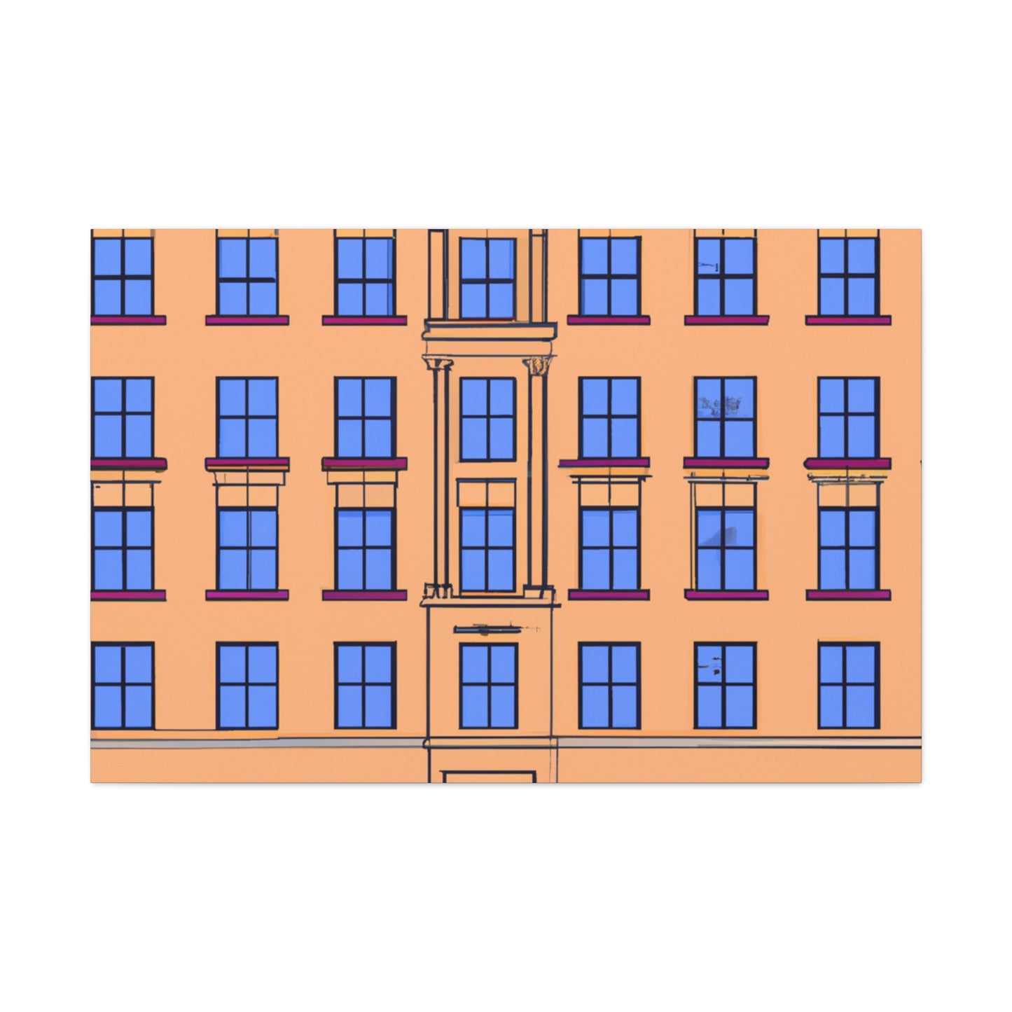 Gwendoline Von Holst - Canvas - Architectural