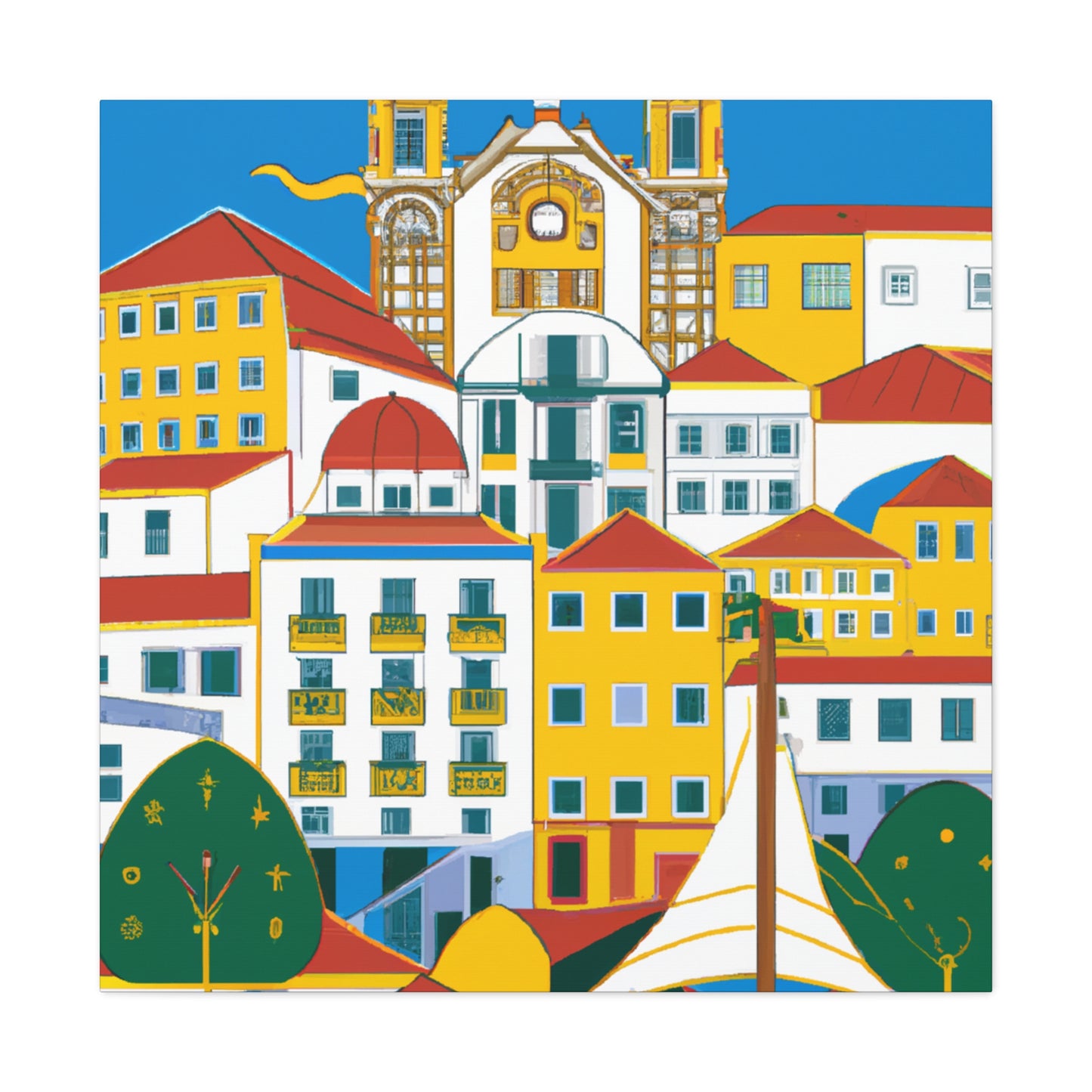 Vista do Mar - Destination Portugal - Canvas