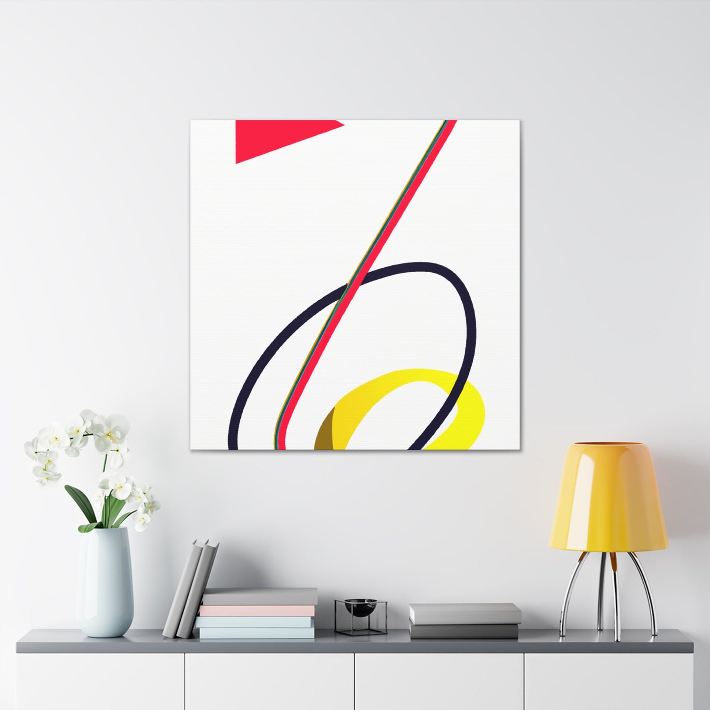 Two Colors - Minimalism - Canvas