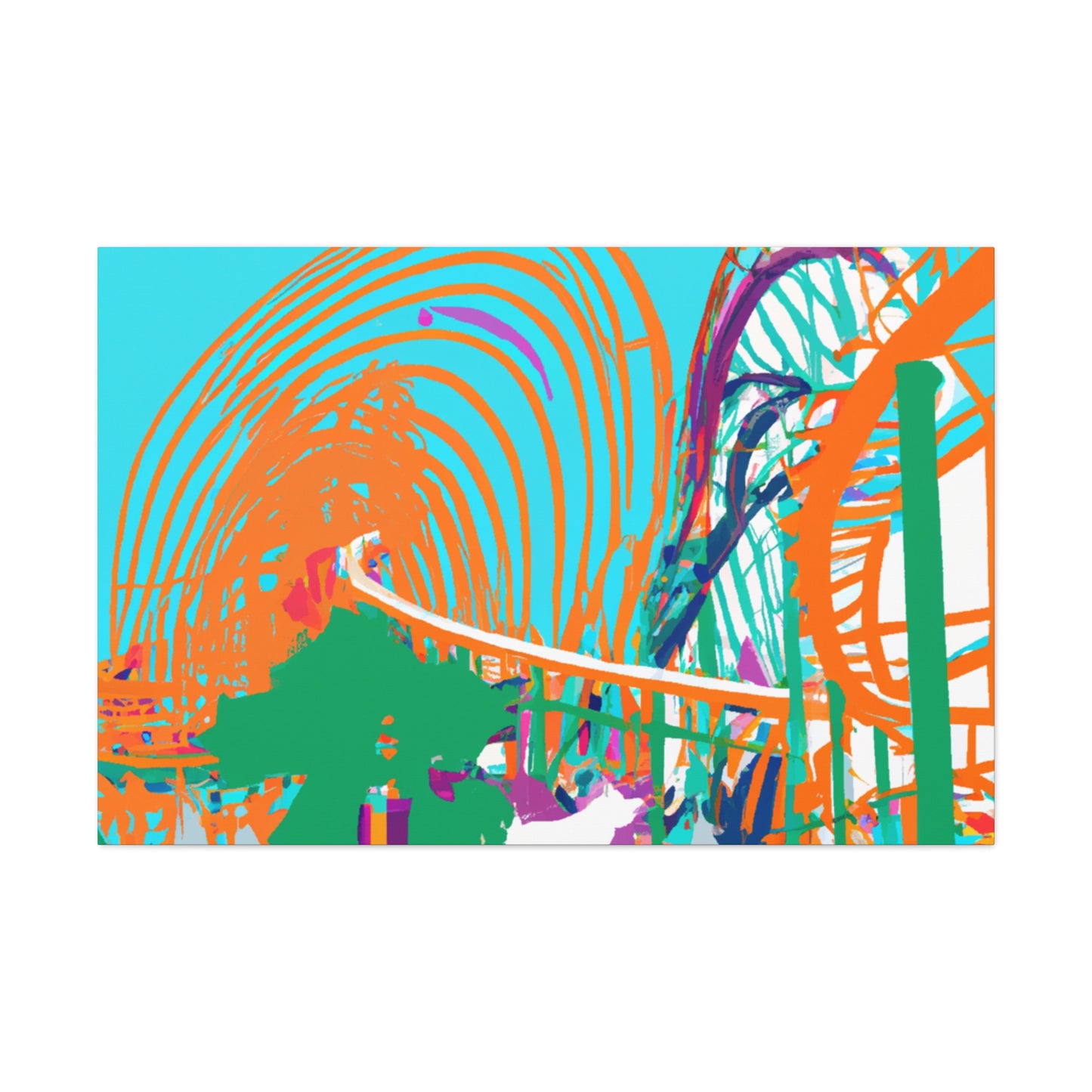Carousel Kingdom - Amusement - Canvas