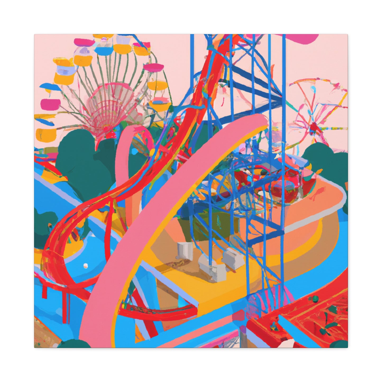 Fantasia Wonderland- Amusement - Canvas