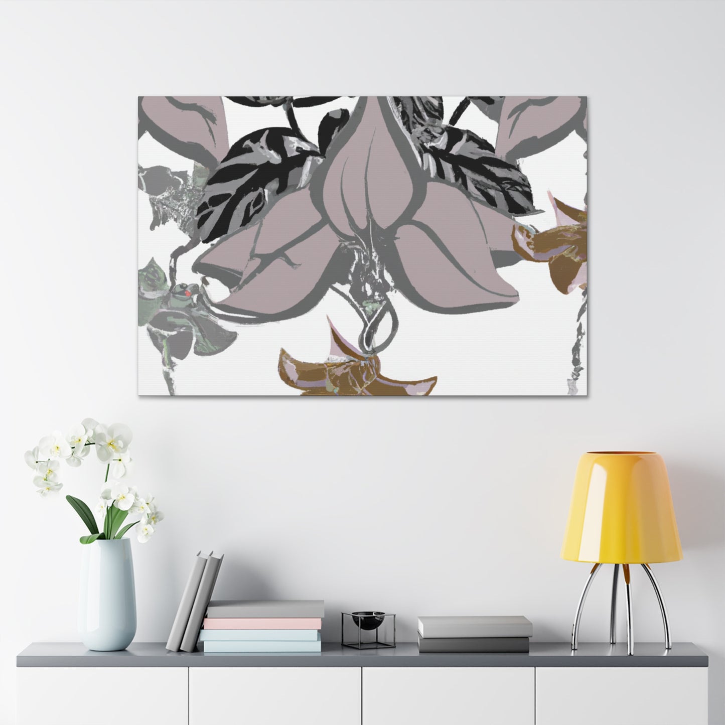 Peonytide - Floral - Canvas
