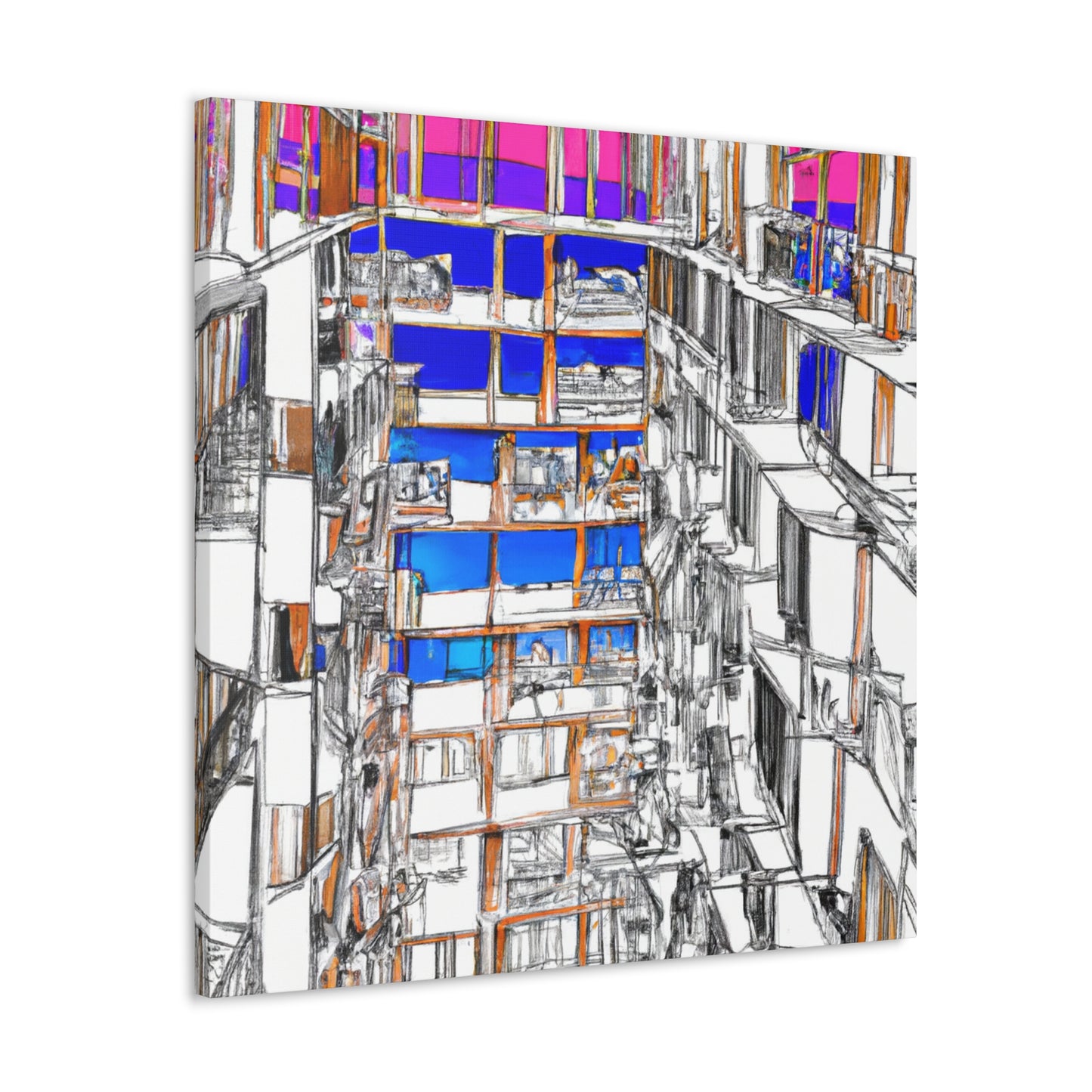 Vast Rise- Canvas - Architectural