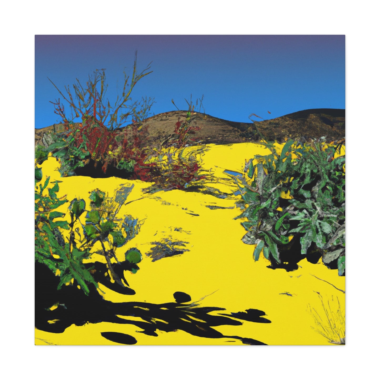 Sandswept Vista - Landscape - Canvas - Desert