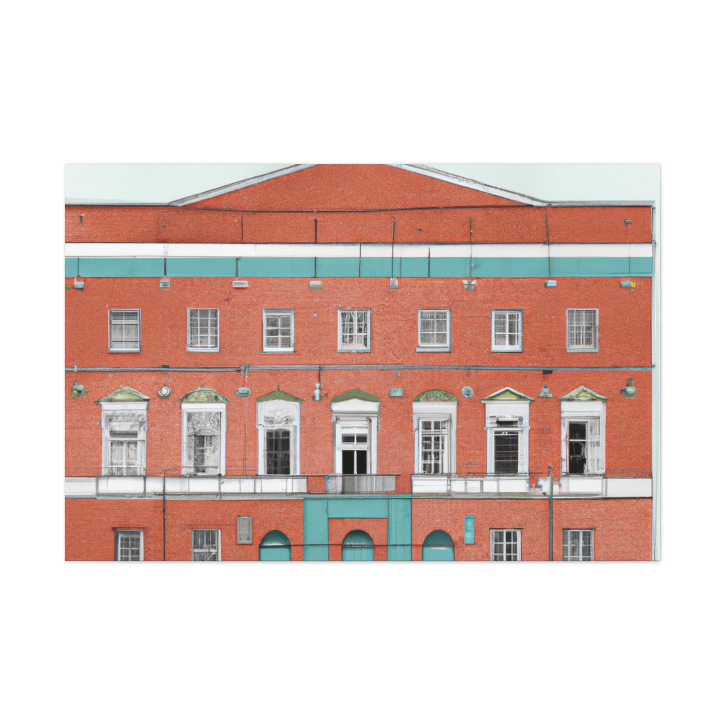 Evanmorella Hardscouth - Canvas - Architectural