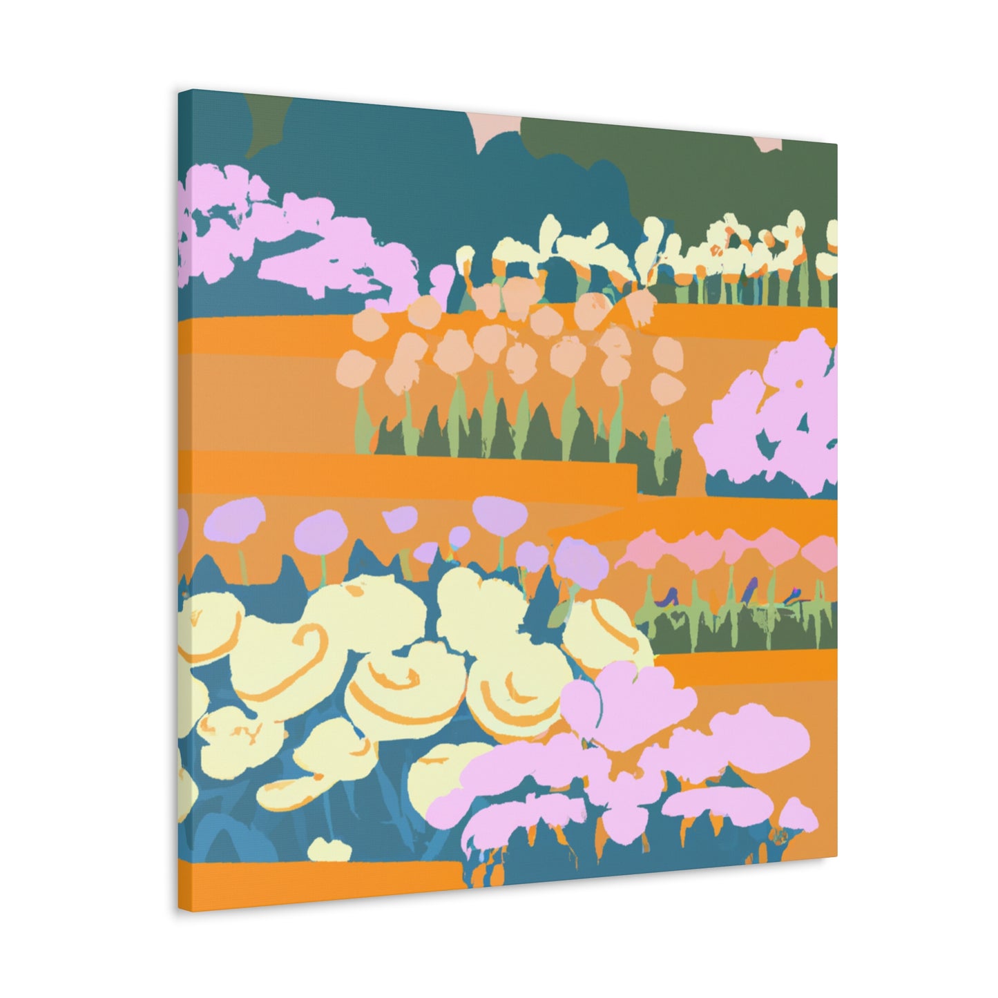 Bloomtopia-Landscape - Canvas