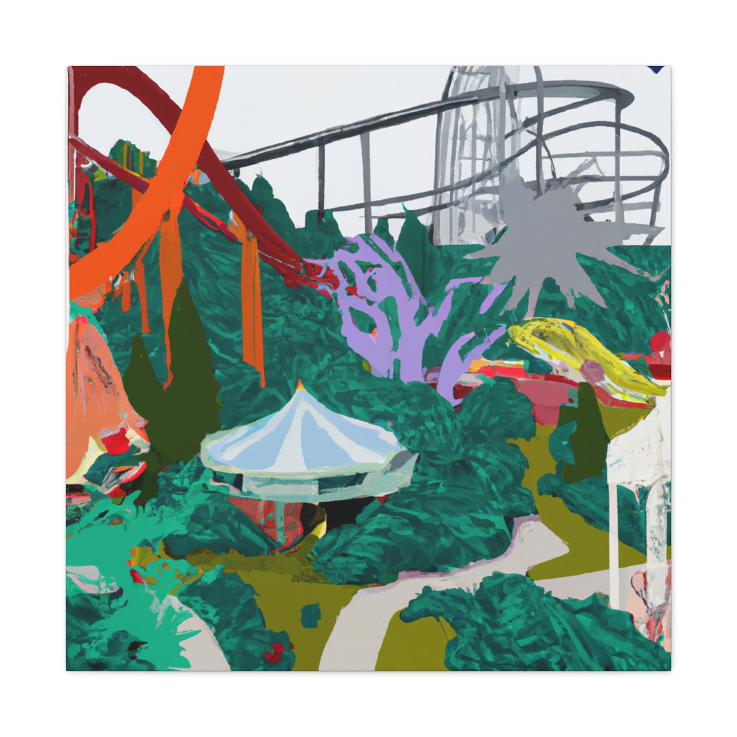 Gardenia Glade - Landscape - Canvas