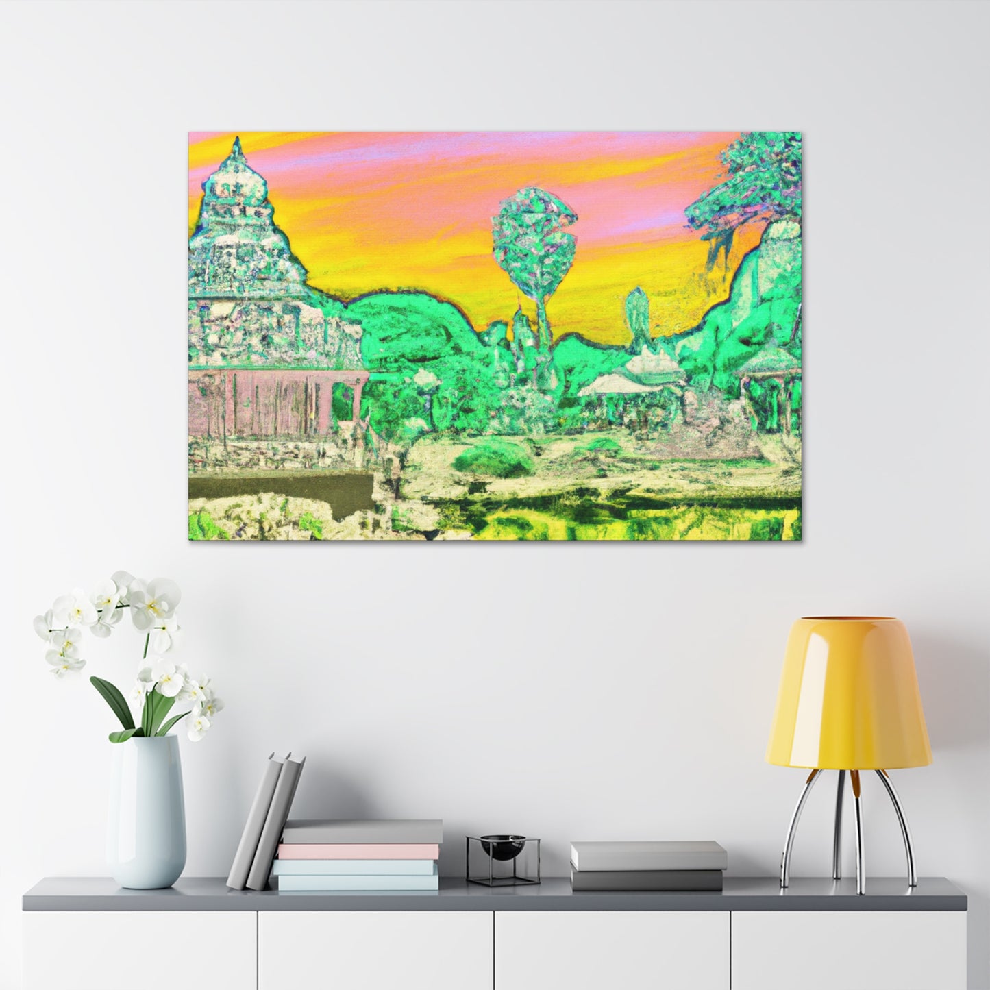 Taj Mahal - Destination India - Canvas