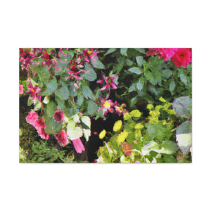 "Blooming Bounty." - Floral Canvas