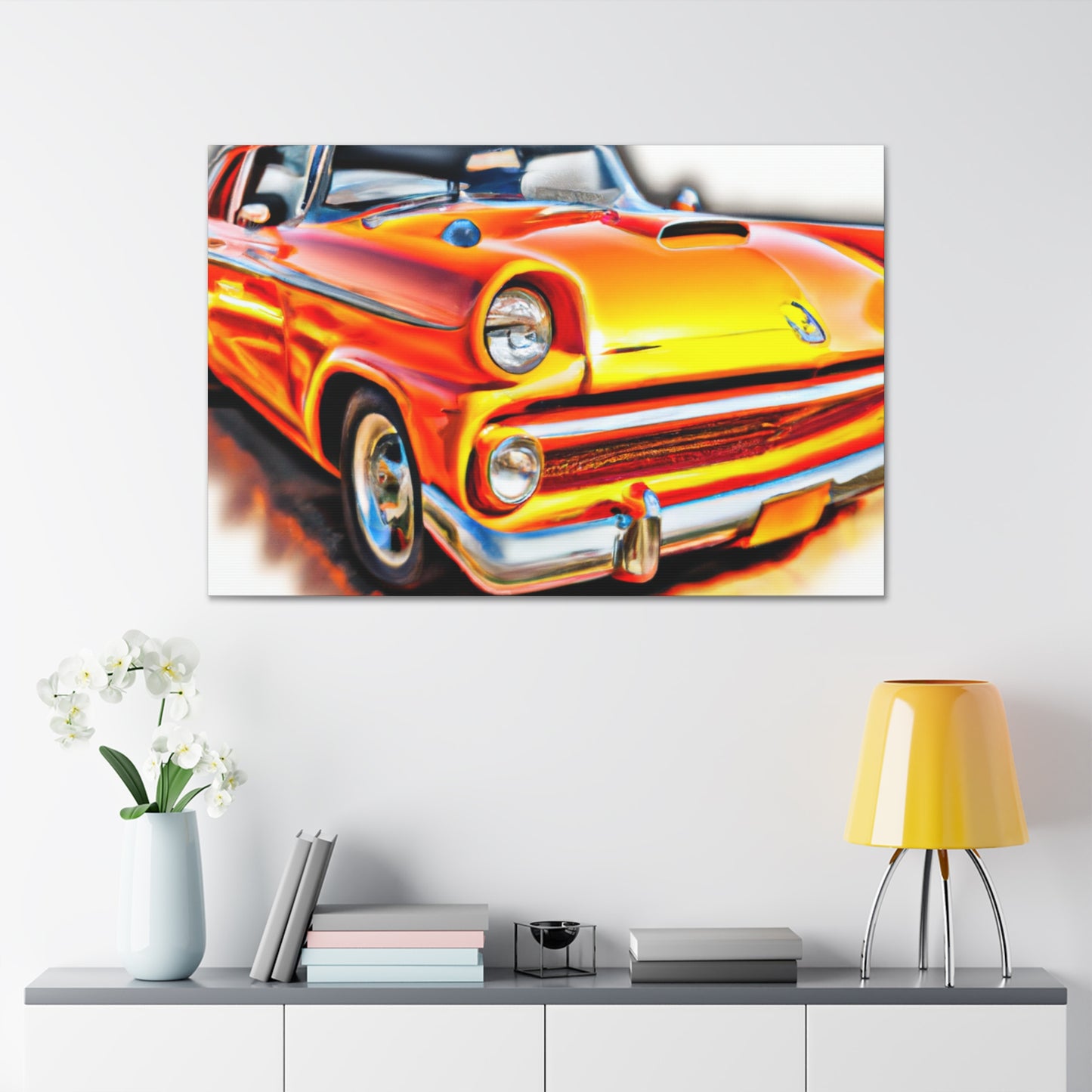 Tidal Wash - Automobile Canvas