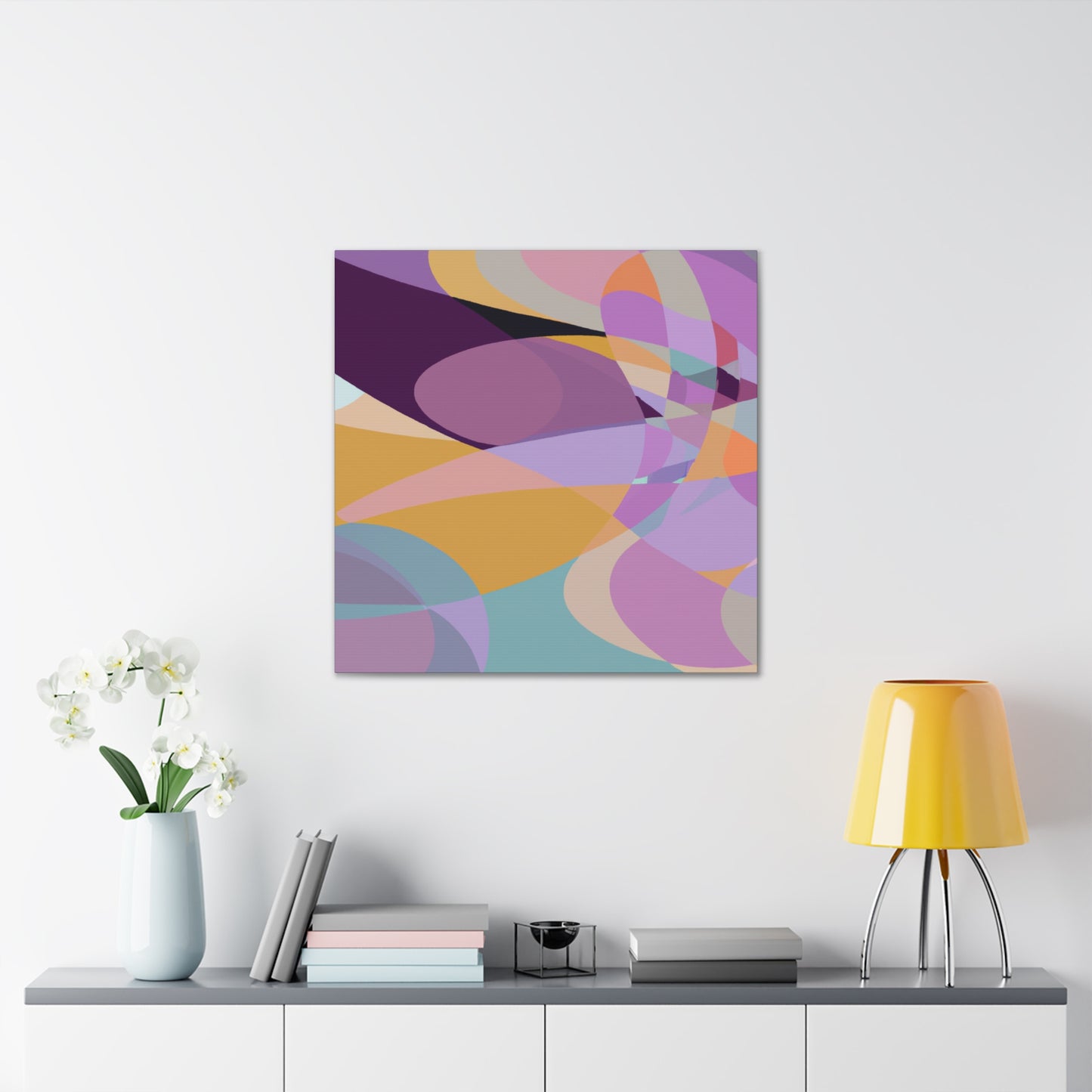 Rainbow Mist - Abstract - Canvas