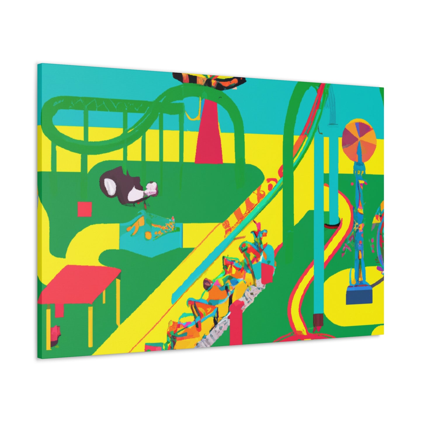 Cotton Candy Kingdom - Amusement - Canvas
