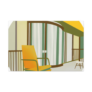 Modern Architectural Splendor - Midcentury - Canvas