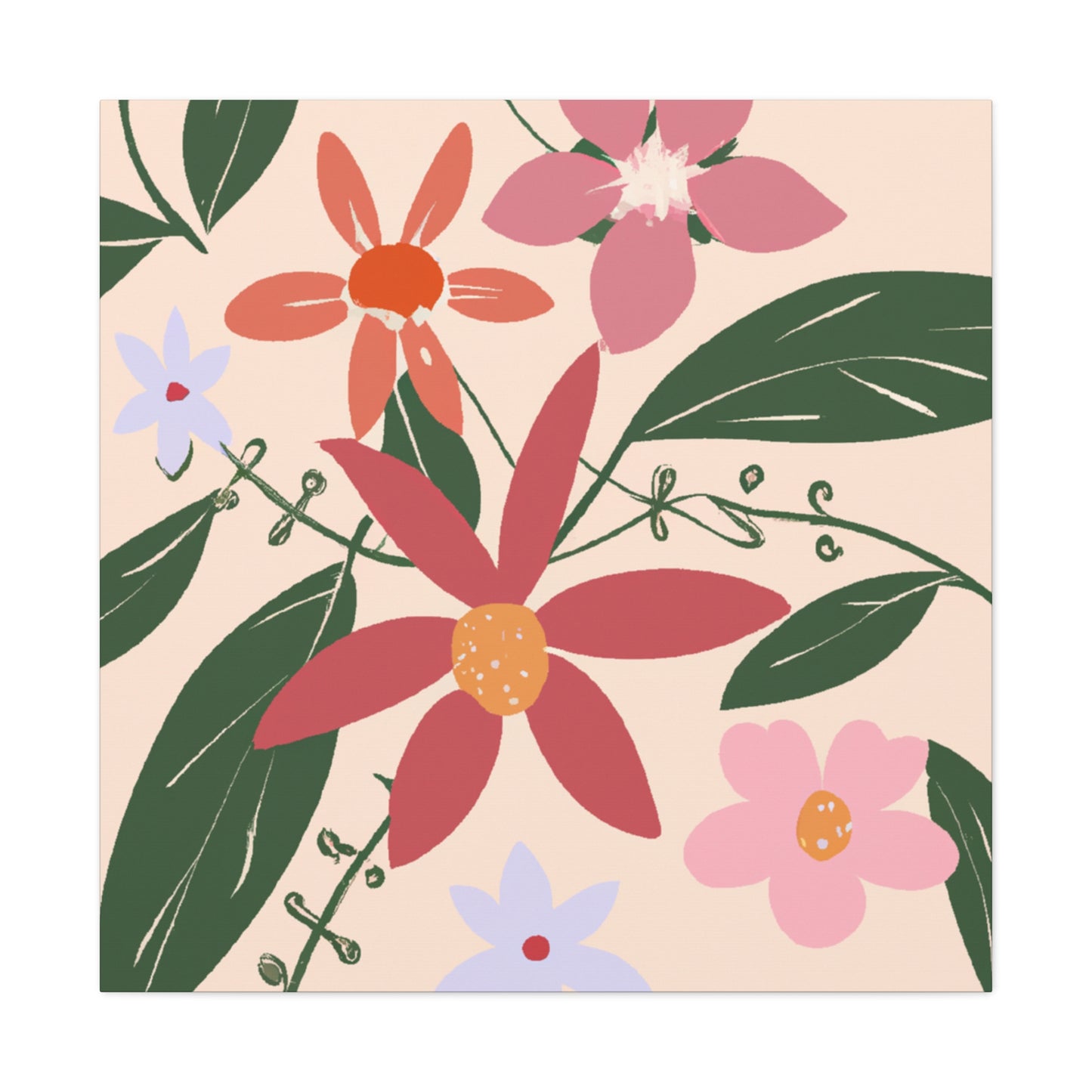 Poppyshine - Floral - Canvas