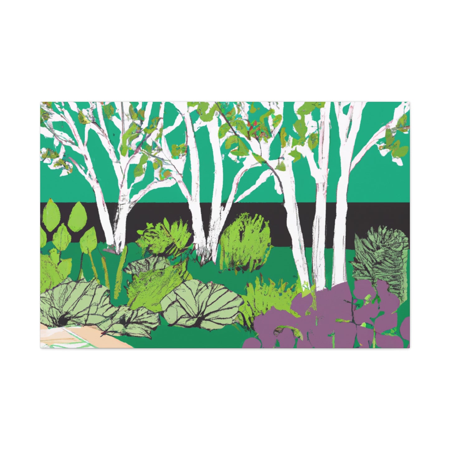 Gardengate - Landscape - Canvas