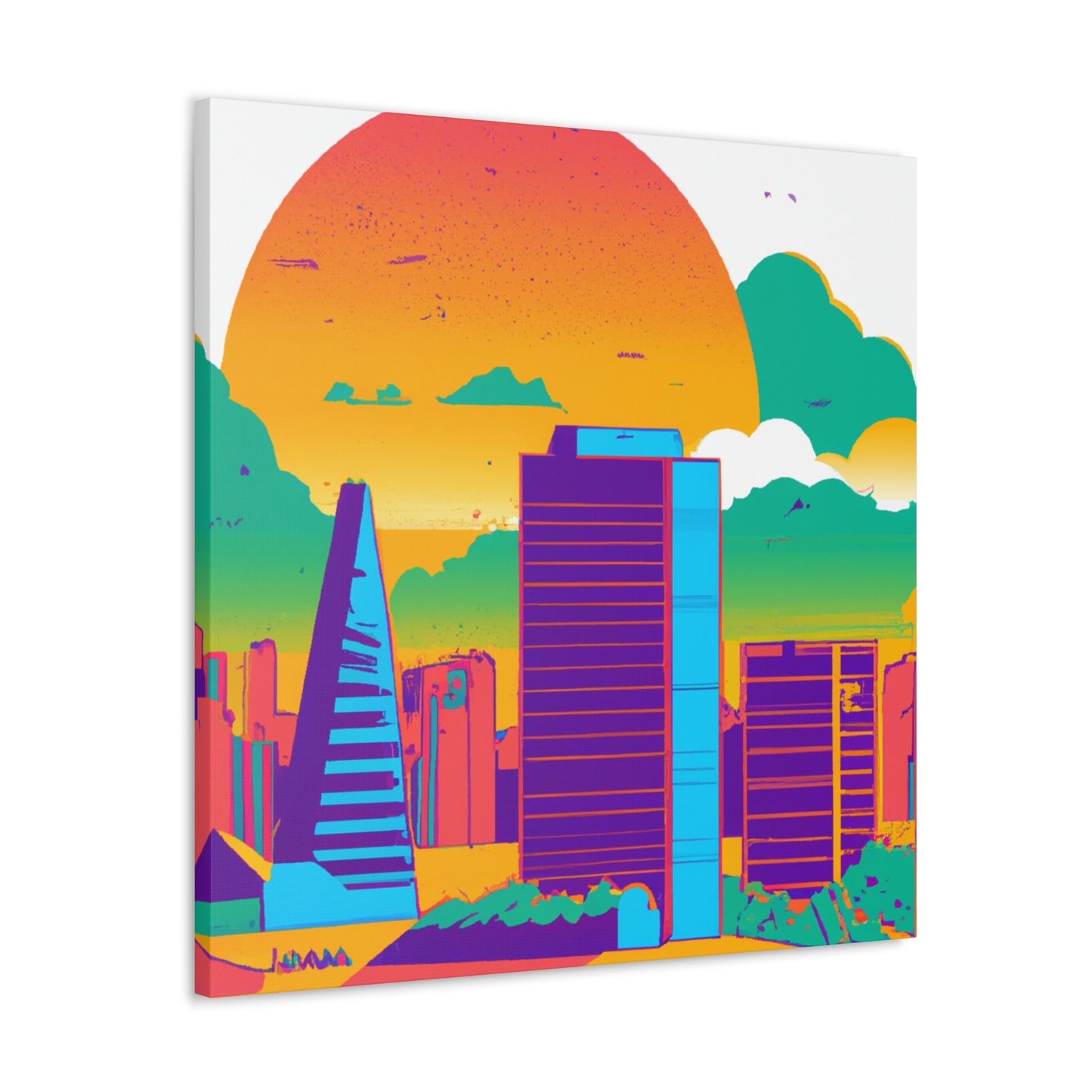 Cielo Azul - South America - Canvas